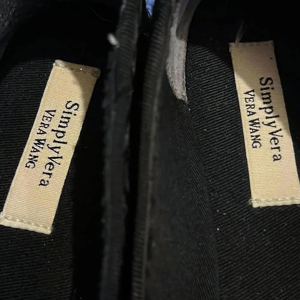 Simply Vera Vera Wang Jewel Embellished Slipper Flats - Picture 8 of 8